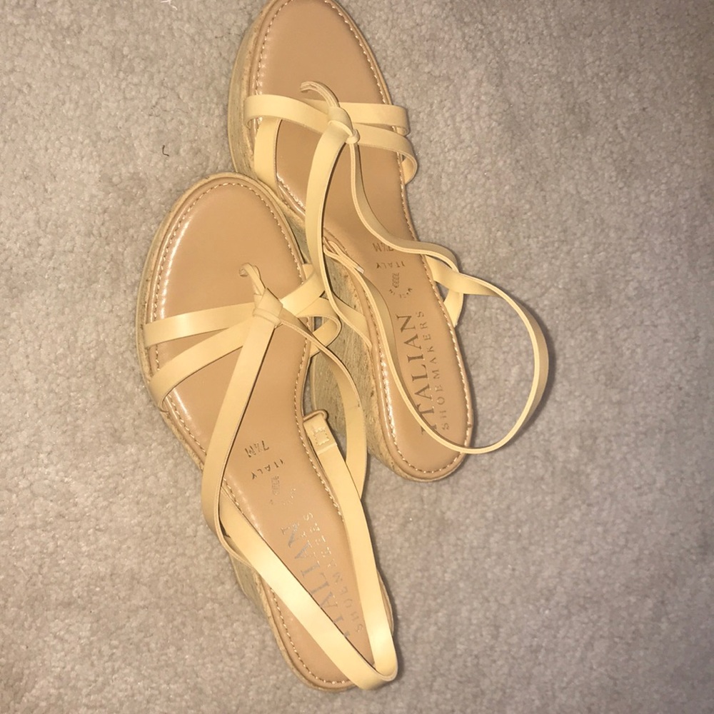 Tan wedges